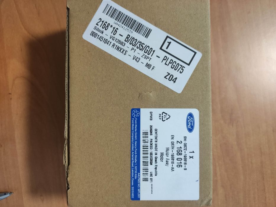 GS7H-19E616-AS- Silnik sterowania temp  EDGE MONDEO S-MAX