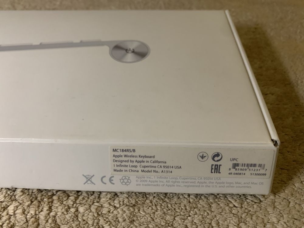 Apple magic keyboard 1 (A1314)