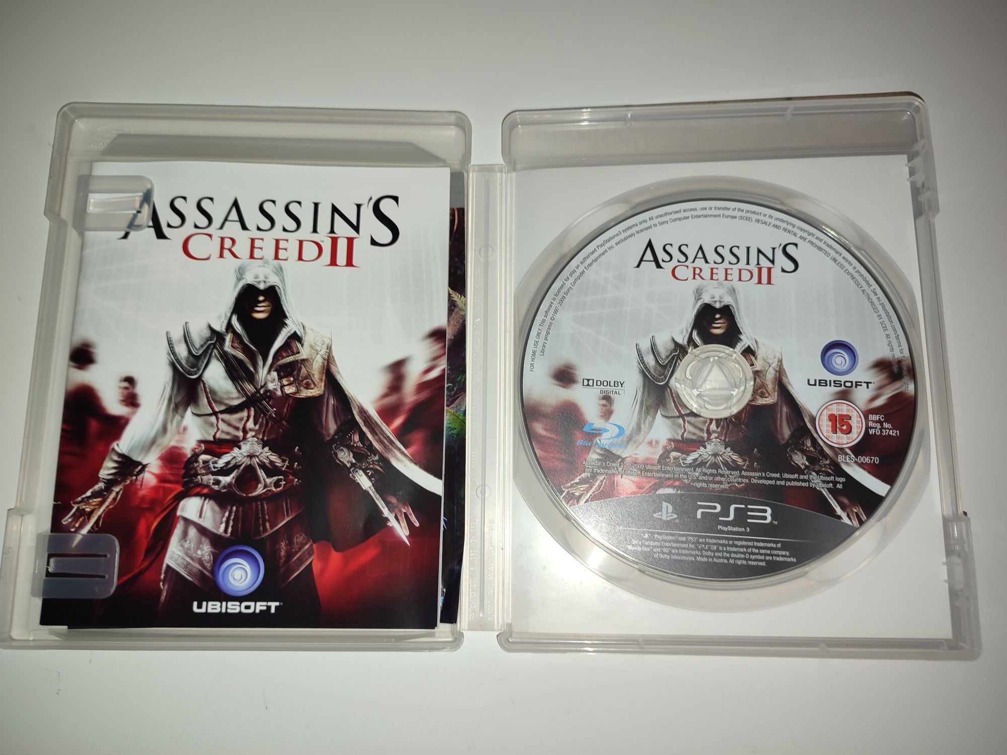 Gra Ps3 Assassins Creed II gry PlayStation 3 GTA V UFC Mafia Sniper