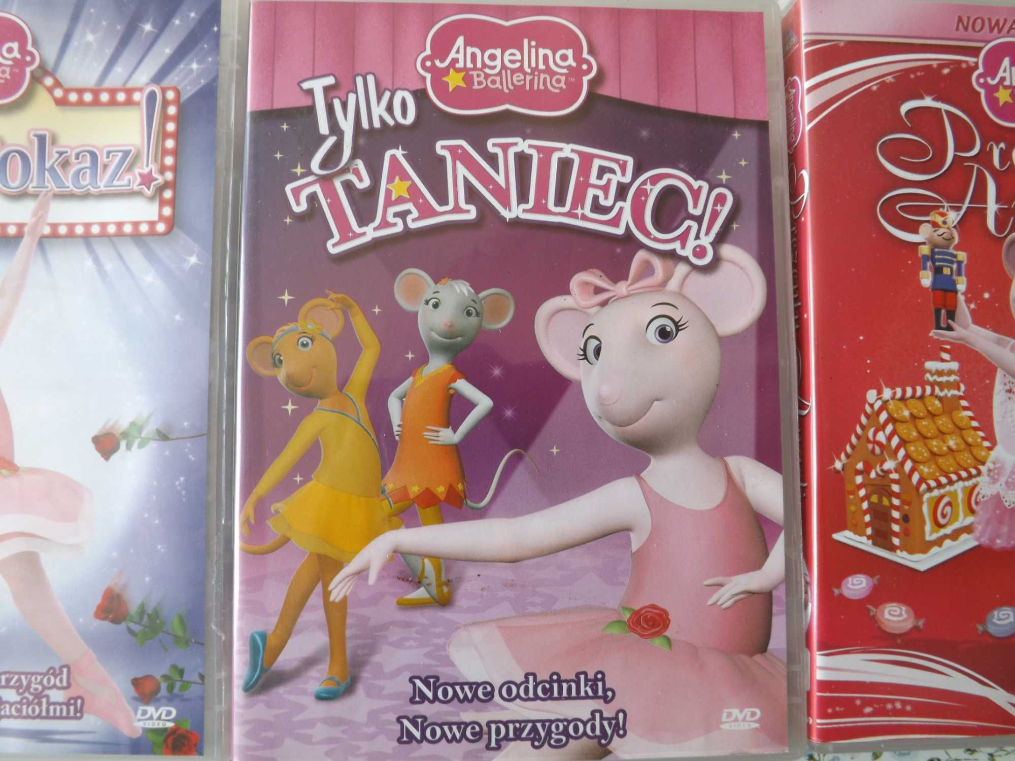 Angelina Ballerina dvd bajki filmy