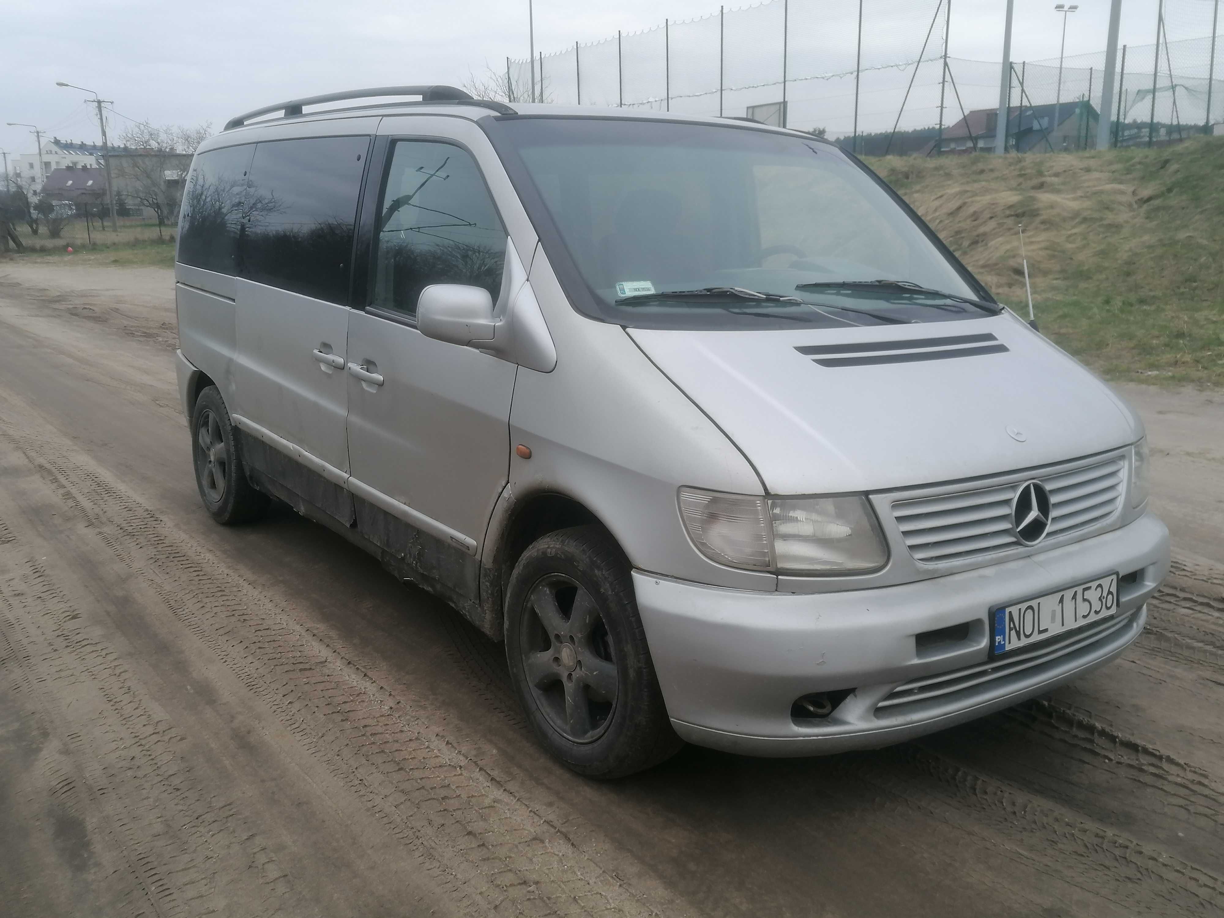 Mercedes Vito 2.2 Cdi 7 osobowy 2x boczne drzwi Klimatyzacja