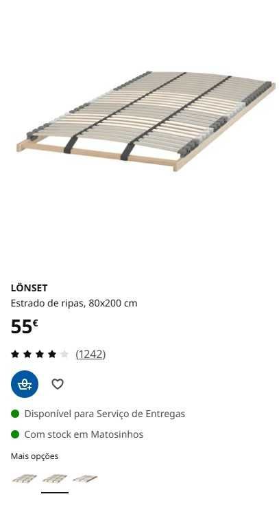 Cama + Estrado + Gavetas + Colchao IKEA 160*200