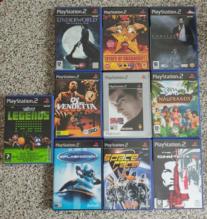 Jogos PlayStation 2