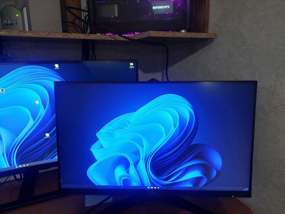 Монітор 24" AOC Q24G2A IPS QHD (2K) / 165Hz / 1ms