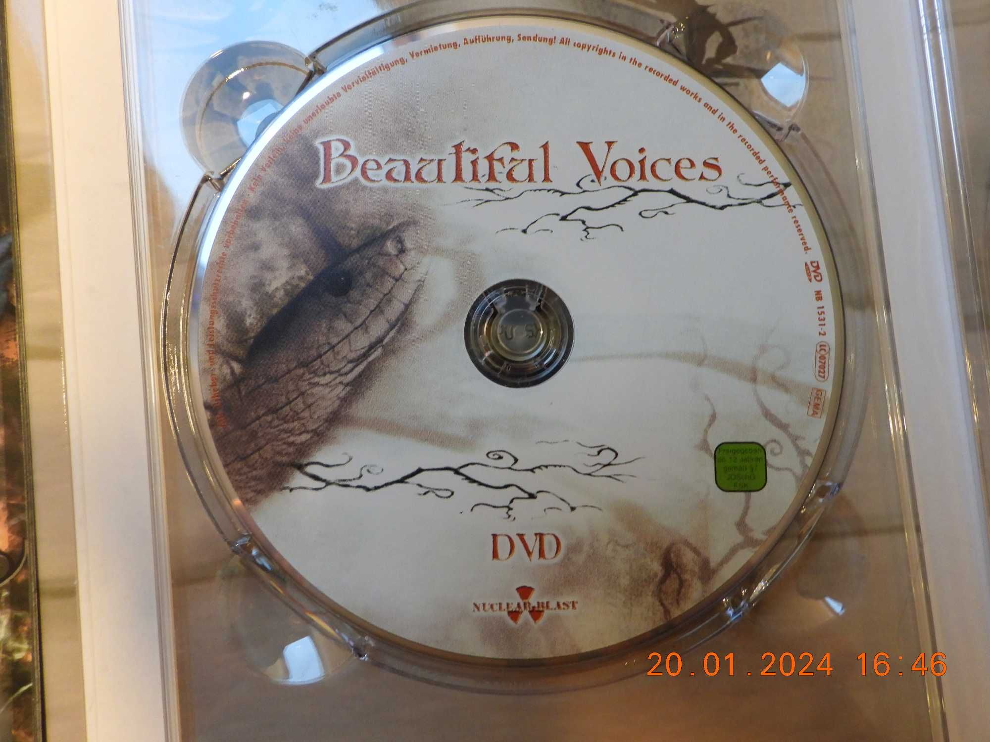 Beautiful Voices -Vol.1  1x płyta DVD+1xCD -Unikatowe piękne wydanie!