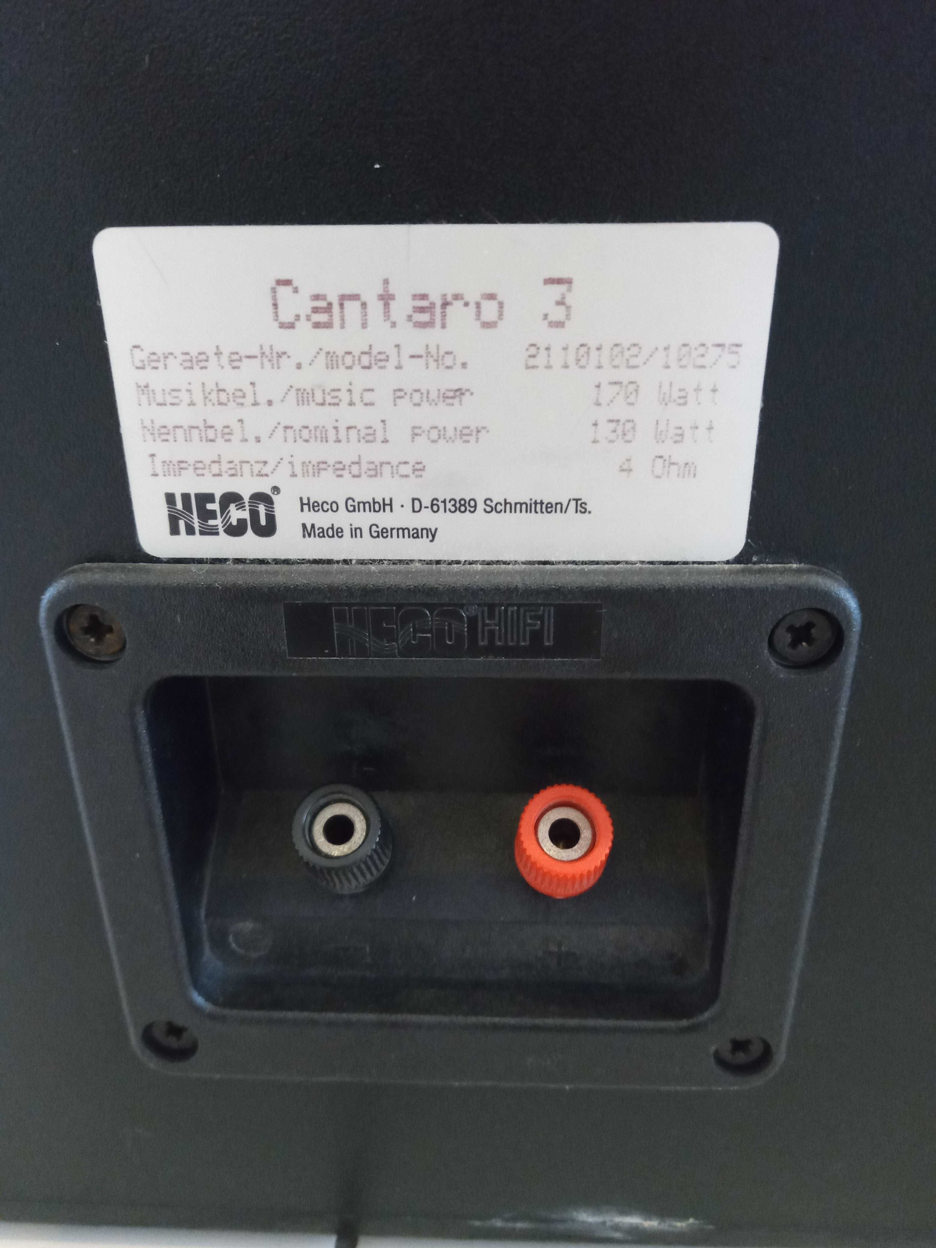 Kolumny Heco Cantaro 3