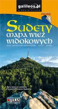 Sudety mapa wież widokowych 1:200 000 - praca zbiorowa