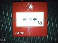 Botão de alarme fogo