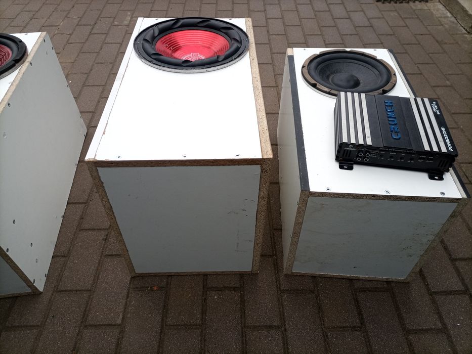 Короби сабвуфери та підсилювач