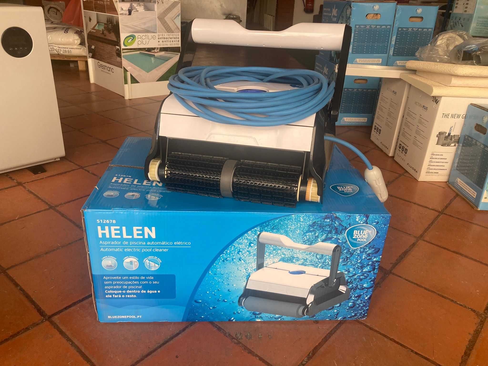 Aspiradores Automáticos Elétricos  - BLUEZONE POOL Helen