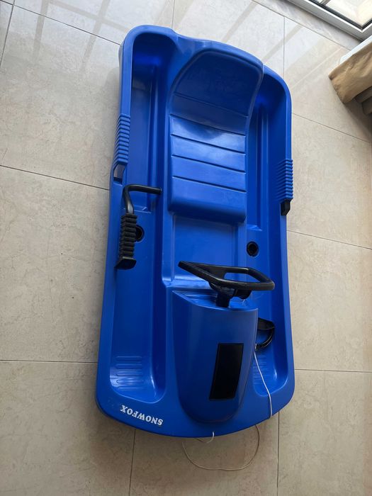 Trenó Neve com Volante e Travão