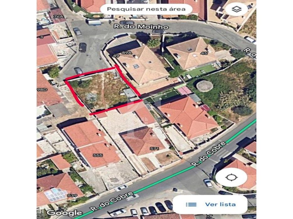 Terreno Urbano em Cascais para Construção de Moradia Independente