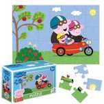 Puzzle Mini 35 Elementów. Świnka Peppa