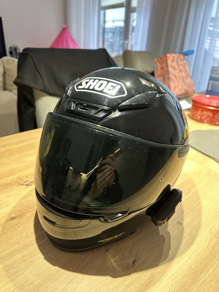 Shoei NXR czarny + Cardo Freecom 2X