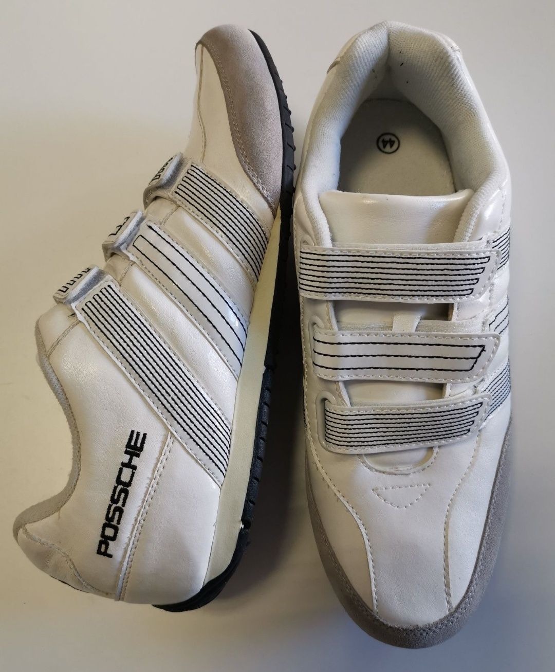 Adidasy białe na rzepy