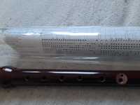 Flet prosty "HOHNER" drewniany