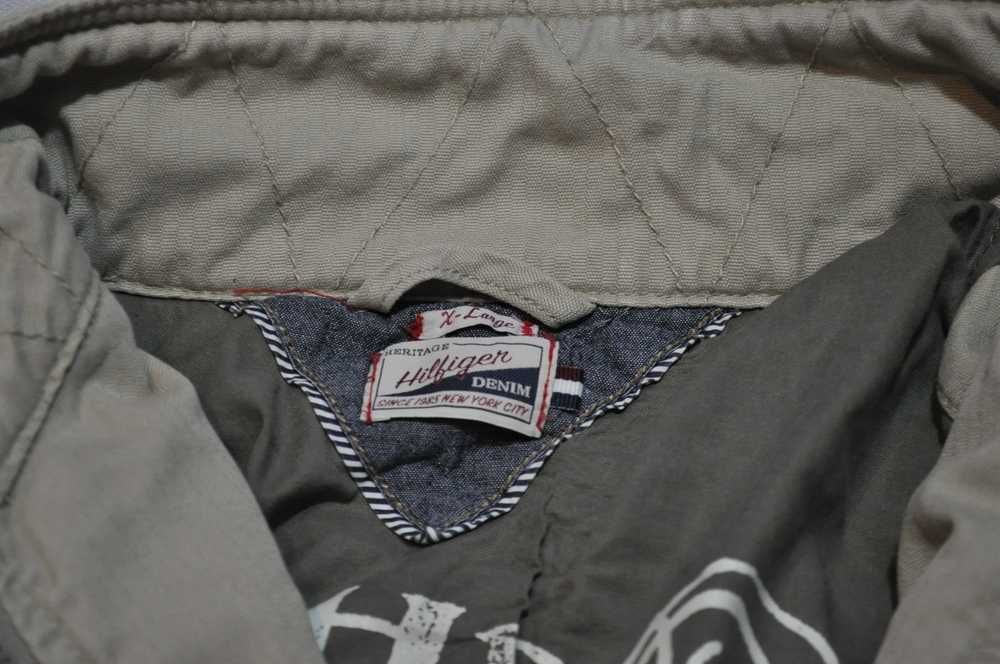TOMMY HILFIGER DENIM XL męska kurtka bomberka ocieplana p1