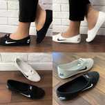 Baleriny baletki tenisowki trampki Nike biale czarne rozm.36-41