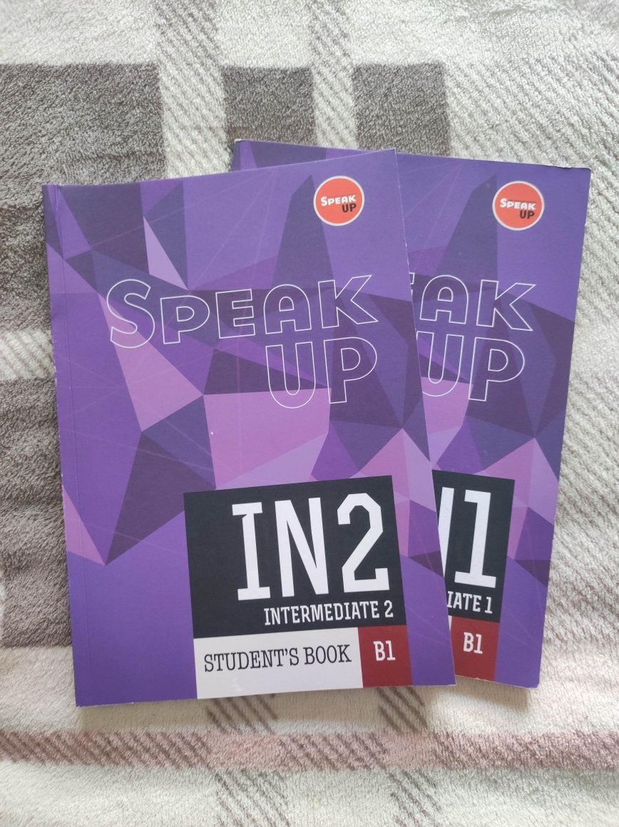 Escola SpeakUp - 2 Livros IN1 e IN2 (nível B1)
