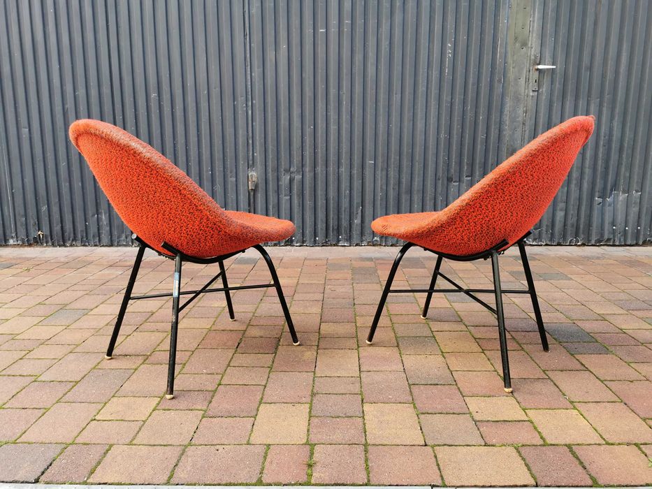 Krzesła proj. Miroslav Navratil- Czechosłowacja '60, PRL