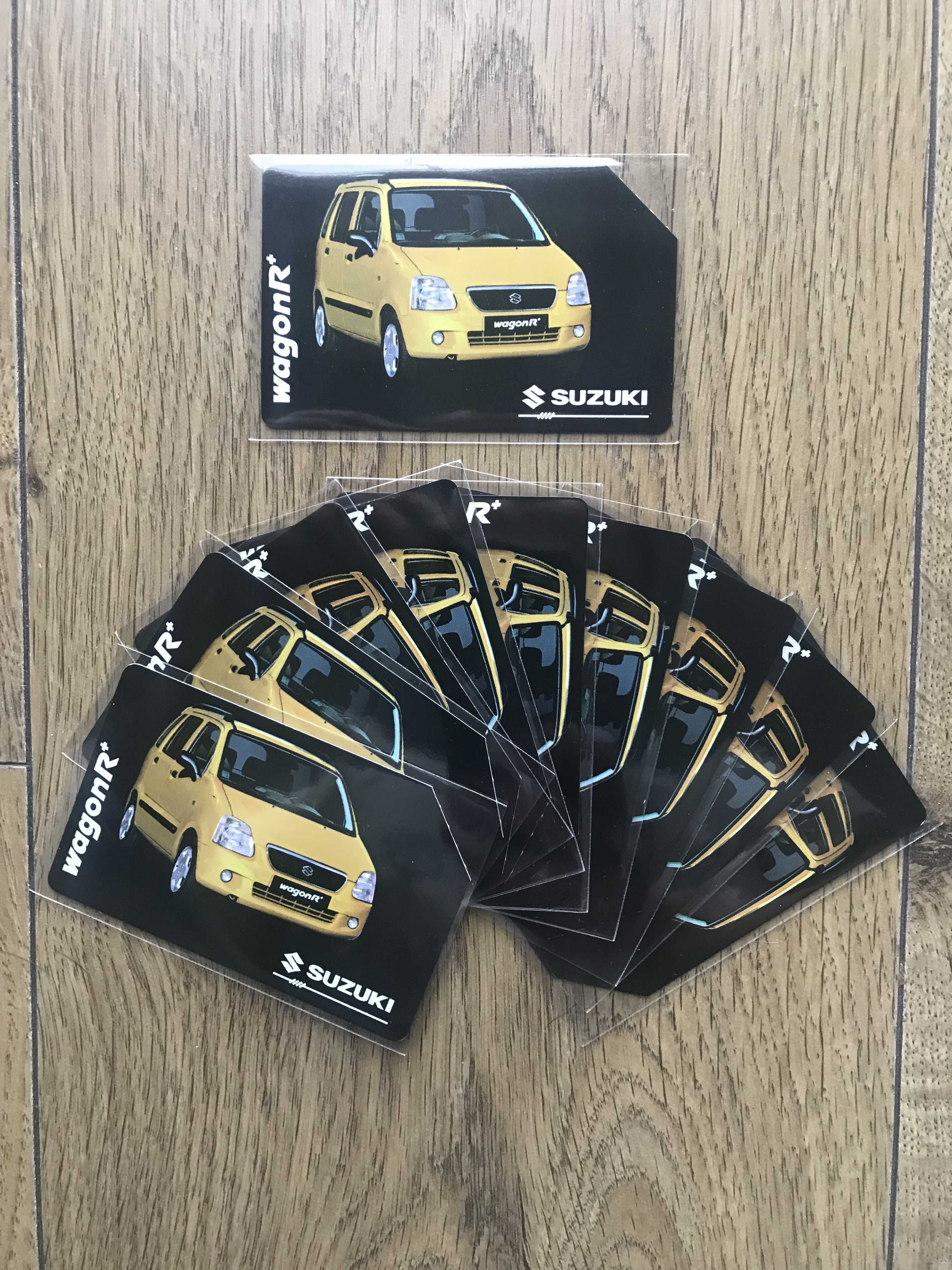 10x Karta telefoniczna 851 | Motoryzacja: Suzuki | Zakładki do książki