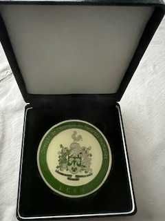 Medalha Militar em Estanho com estojo