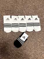 Skarpetki Adidas 5 par białych + 1 para gratis