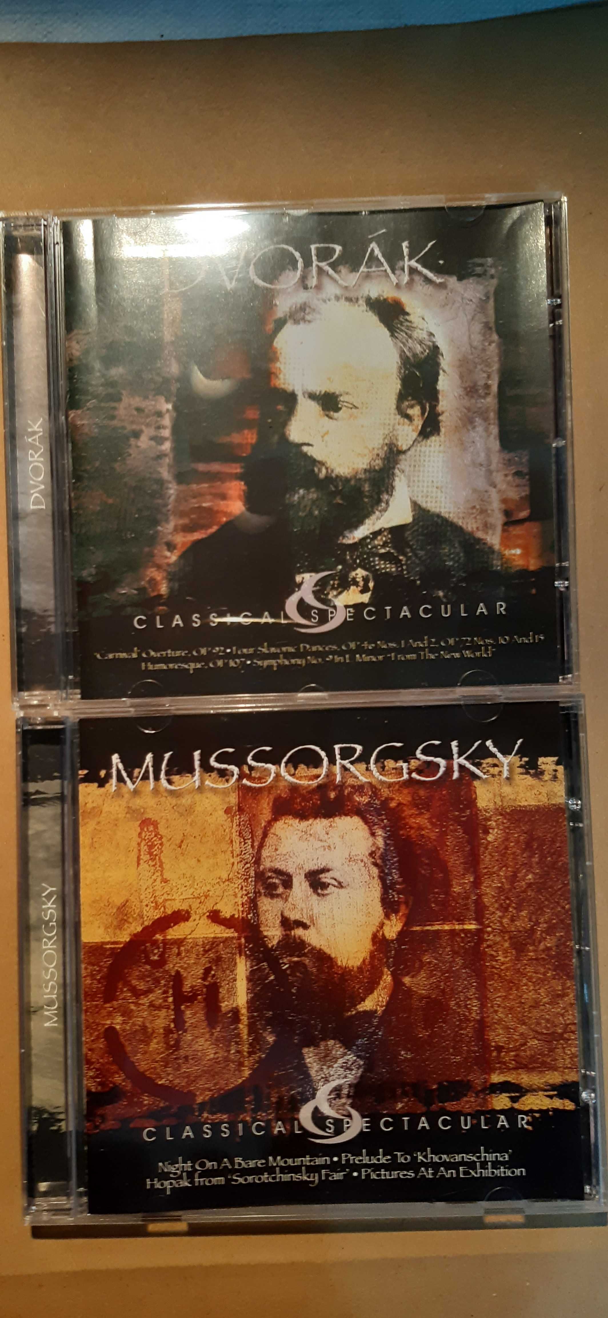 zestaw 5 cd muzyka klasyczna ravel orff dvorak i inne