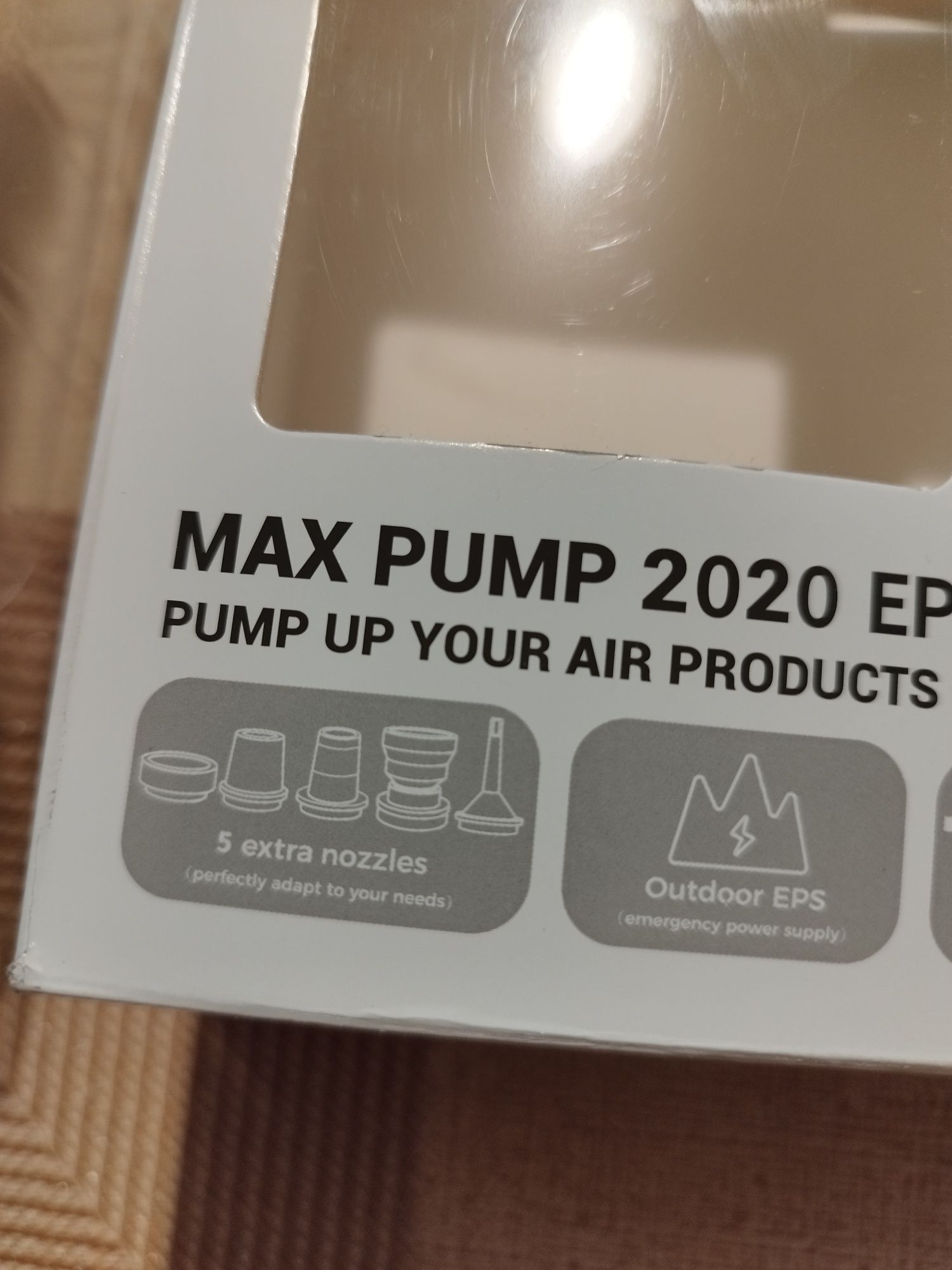 Przenośna pompka ładowarka z akumulatorem MAX PUMP 2020 EPS 3600mAh