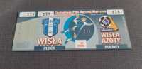 bilet z meczu Wisła Płock-Wisła Azoty Puławy 2.11.2005 piłka ręczna