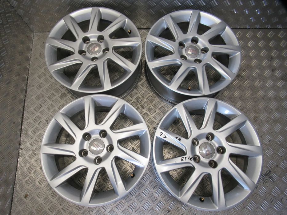 Felgi Seat Alhambra Altea Ateca Leon Exeo Toledo 7Jx16 et45 5x112