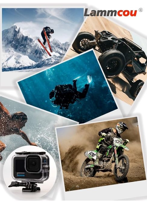 Lammcou Hero 12 wodoszczelna obudowa, 60m podwodna obudowa /nurkowania