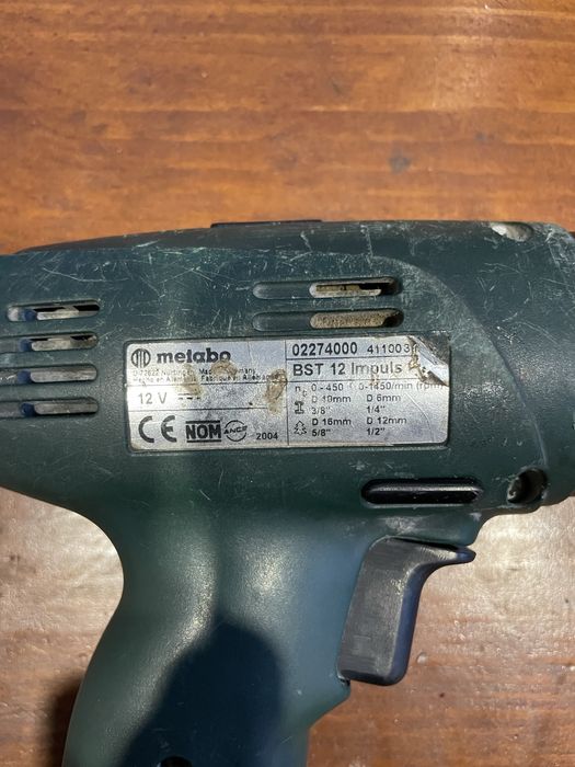 Дріль-шуруповерт Metabo bst 12 impuls