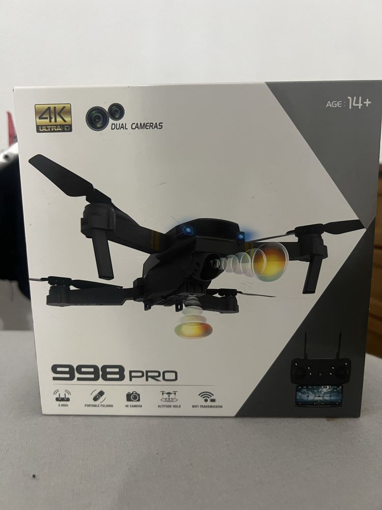 Drone como novo. Usado 1 vez
