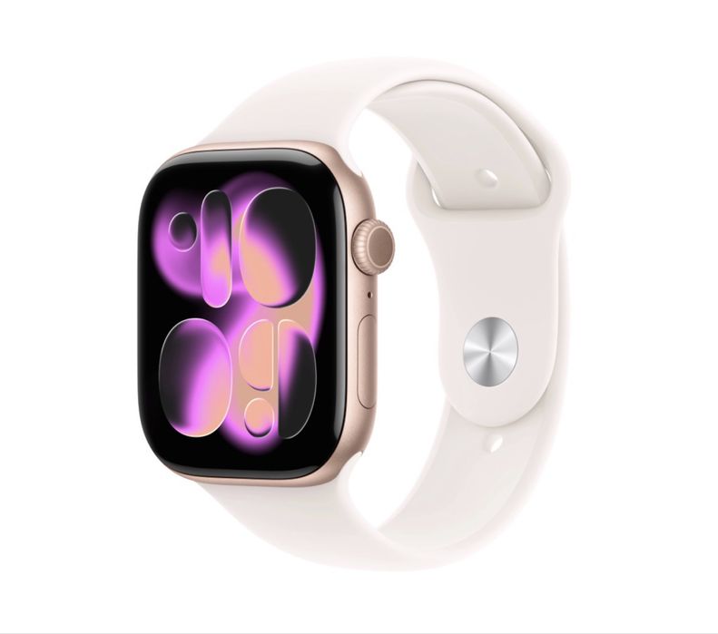 Apple Watch Series 11 GPS Cellular 42mm rose gold używany miesiąc