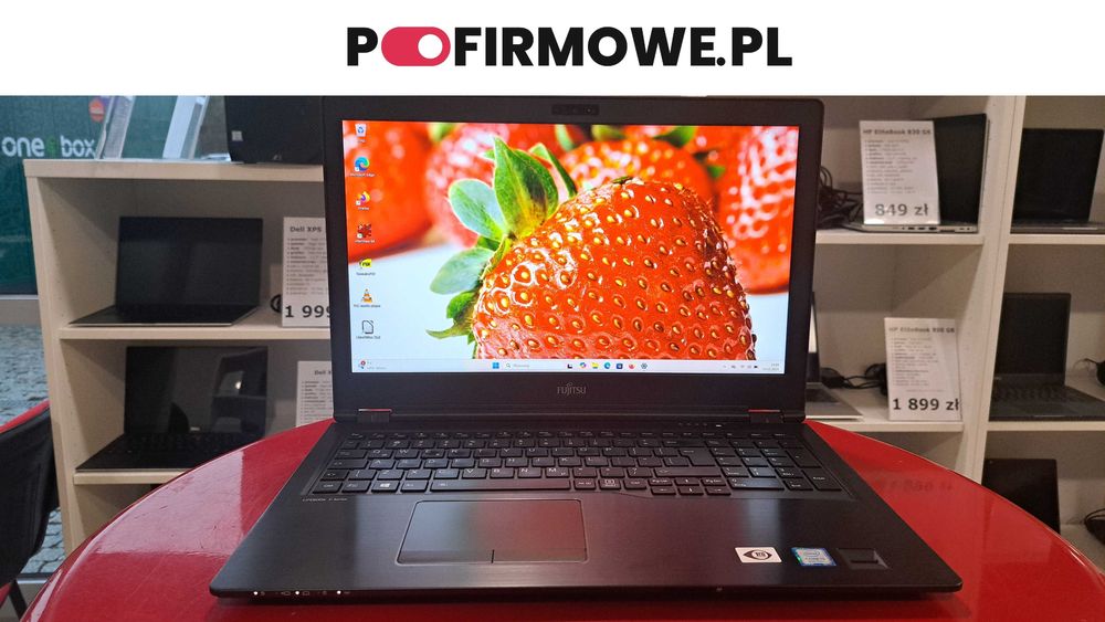 Laptop Fujitsu Lifebook u758 15" i5-8GEN 16GB/256SSD W11 SIM LTE FV23