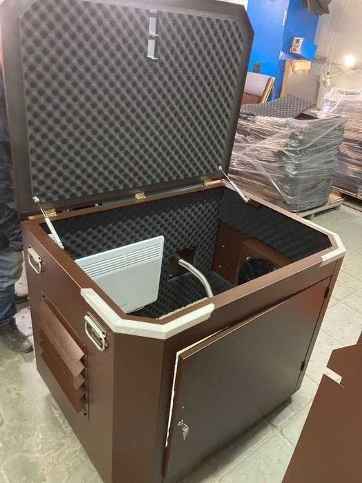 Короб защитный для генератора, максимально шумопоглощающий.