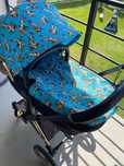 Wózek Cybex spacerówka plus gondola Jeremy Scott. Skrzydła.