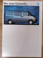 Prospekt VW T4 Caravelle