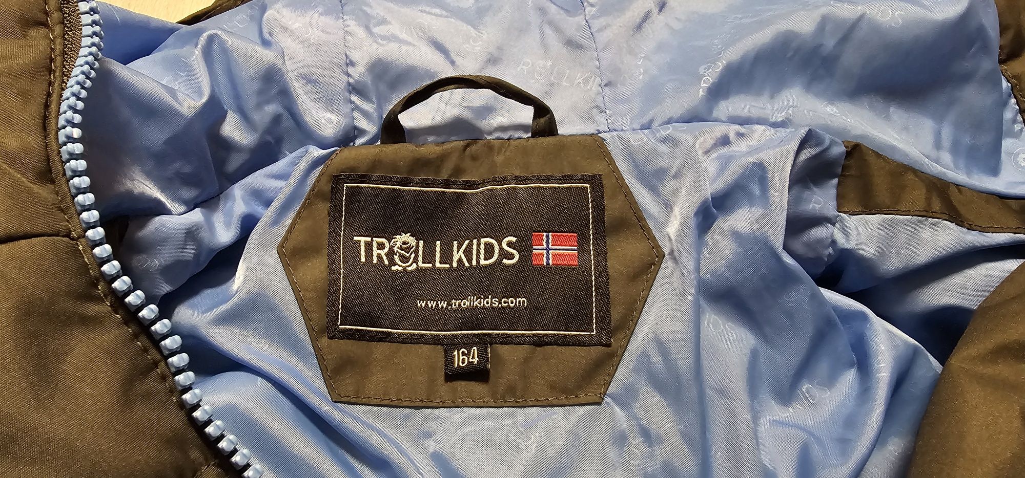 Trollkids norweska zimowa kurtka dziecięca rozmiar 164 stan bardzo dob