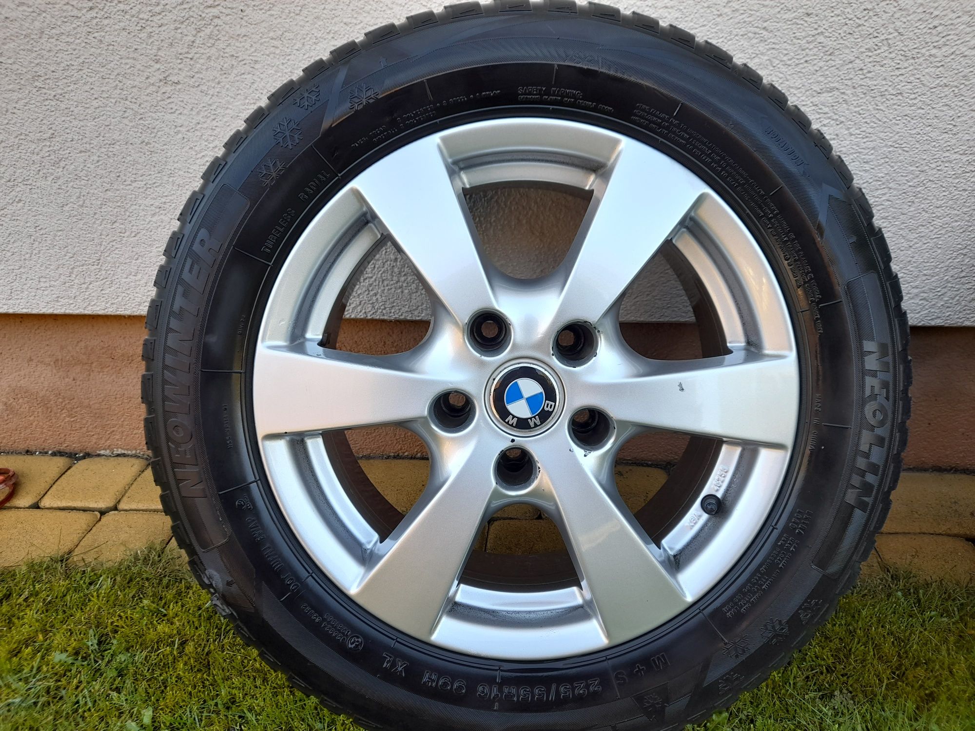 Alufelgi 16" 5x120 z zimowymi oponami BMW Audi!