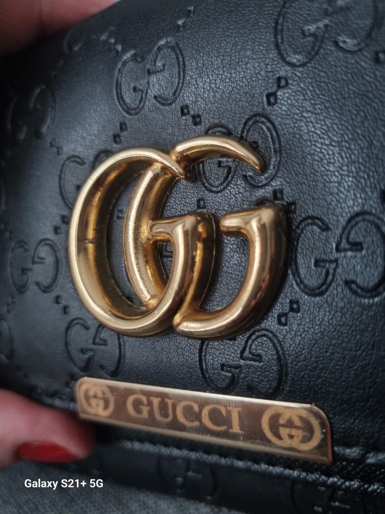 Portfel Gucci czarny piękny