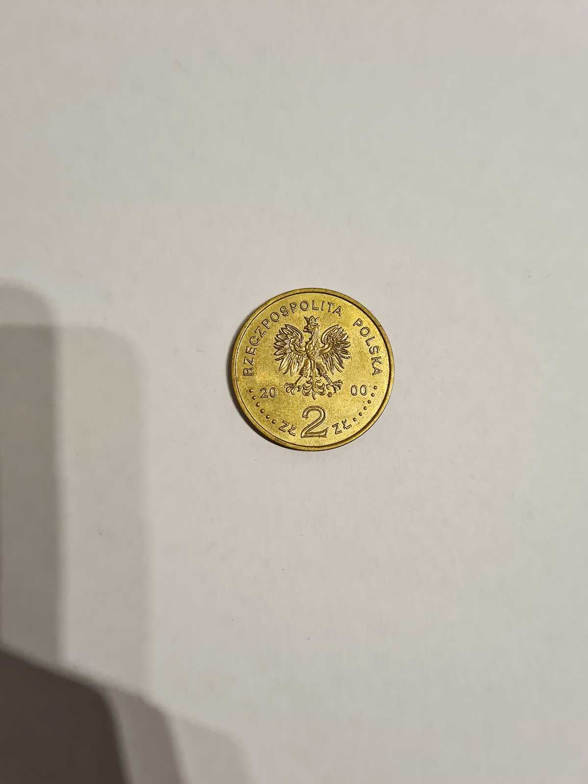 Moneta 2 zł Jan II Kazimierz - 2000 rok