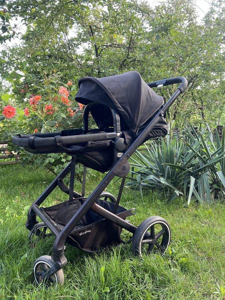 Універсальна коляска Cybex Balios S 2w1 BLK Deep Black
