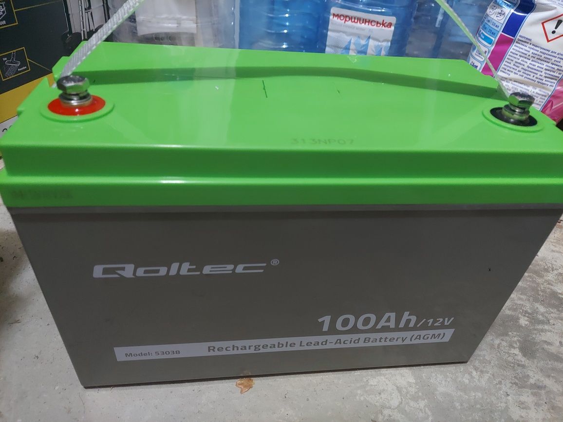 Акумулятор тяговий AGM 100Ah для ДБЖ gel 2024 рік