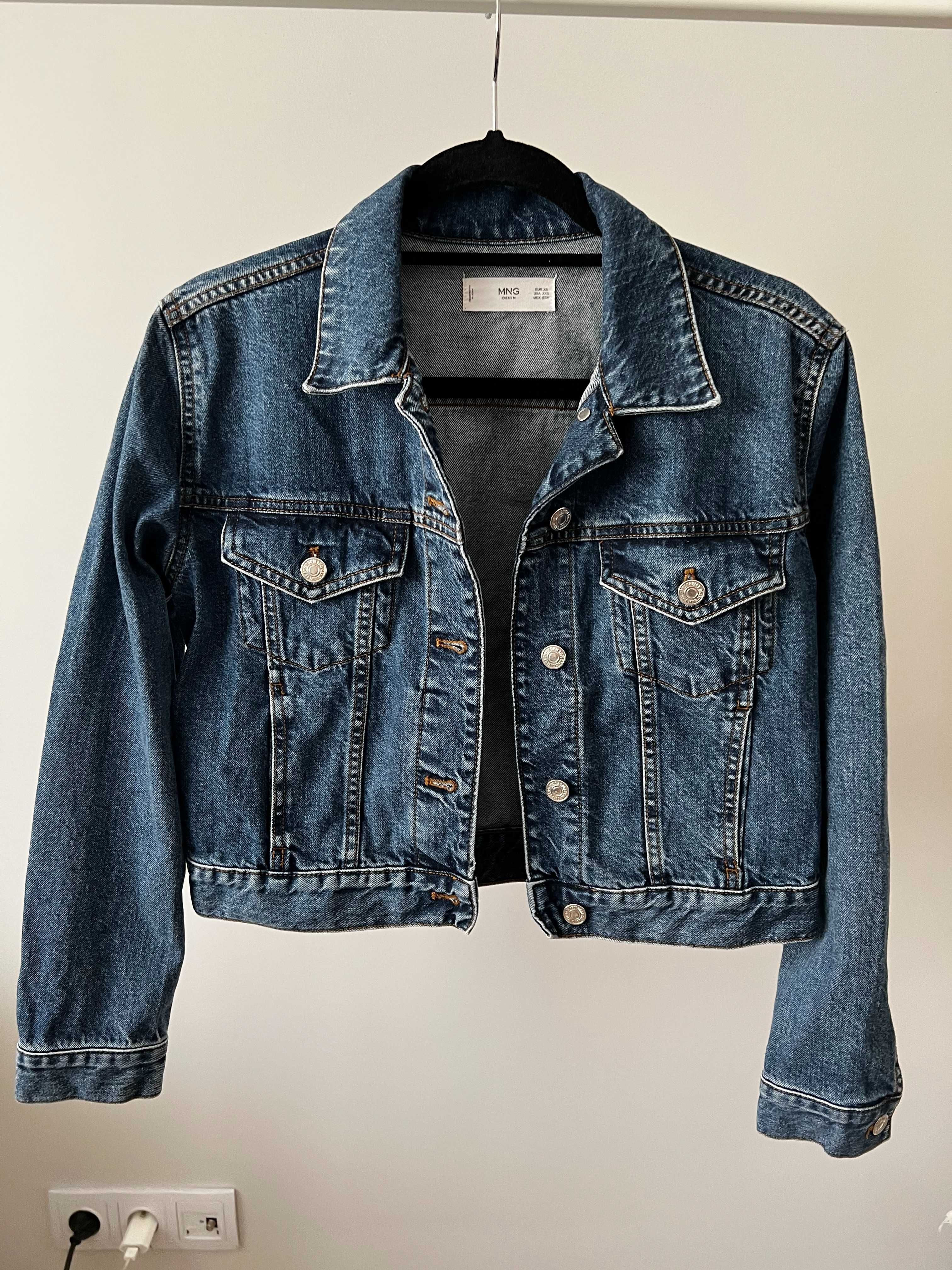 jeansowa kurtka Mango XS 34