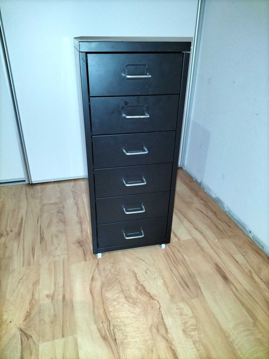 Szafka metalowa warsztatowa garażowa 6 szuflad