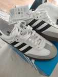 Nowe adidas SAMBA OG białe - oryginalne buty sportowe z boxem R.43