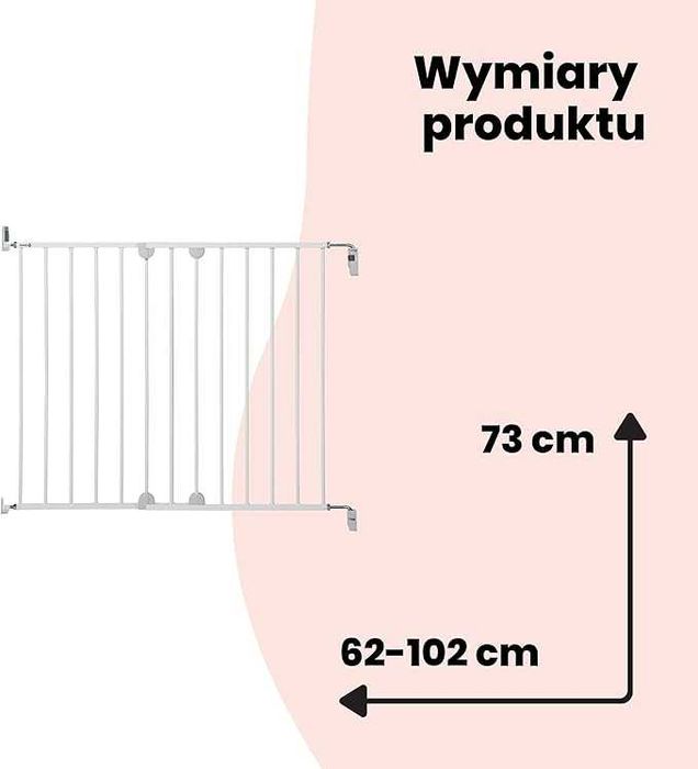 Safety 1st Wall Fix Extending Bramka Zabezpieczająca barierka ochronna