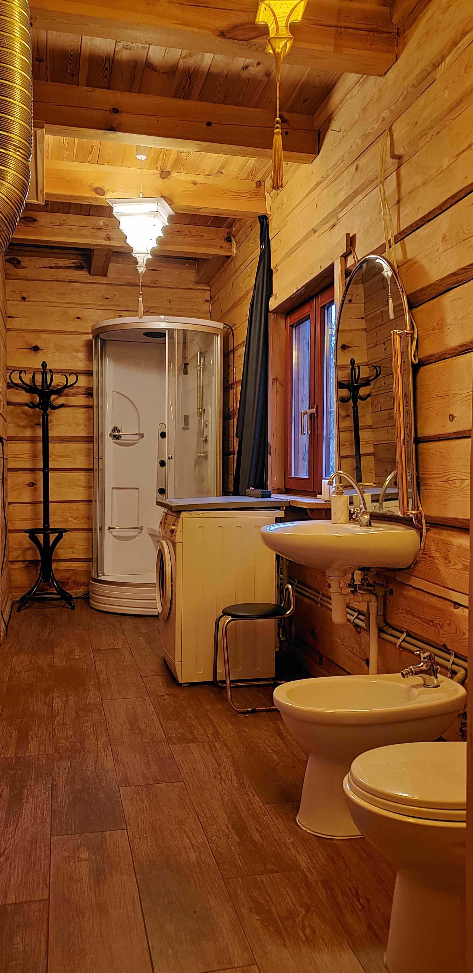 GÓRALSKA CHATA, dom 170m2 z BALI pod LASEM, 250m od JEZIORA, centr. PL